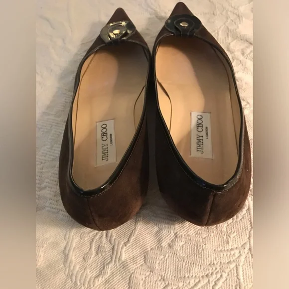 Jimmy Choo Brown flats - Picture 5 of 8